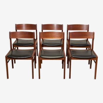 6 chaises scandinave Scantic Mobelvaerk