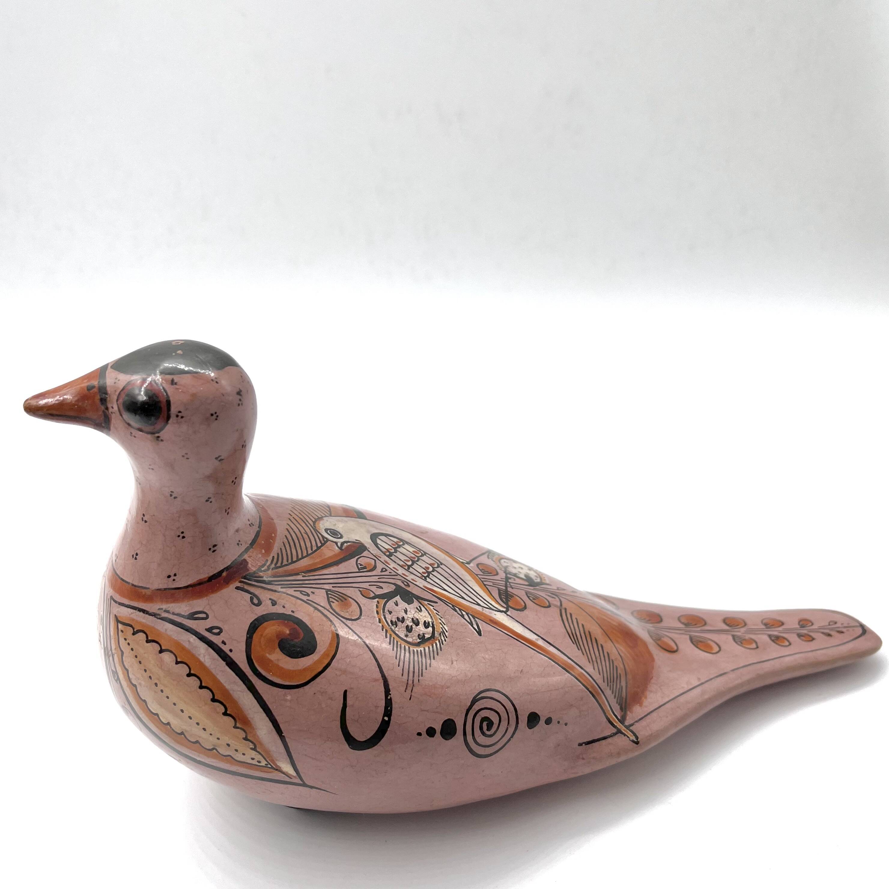 Bird Mexico vintage Mexican ceramic