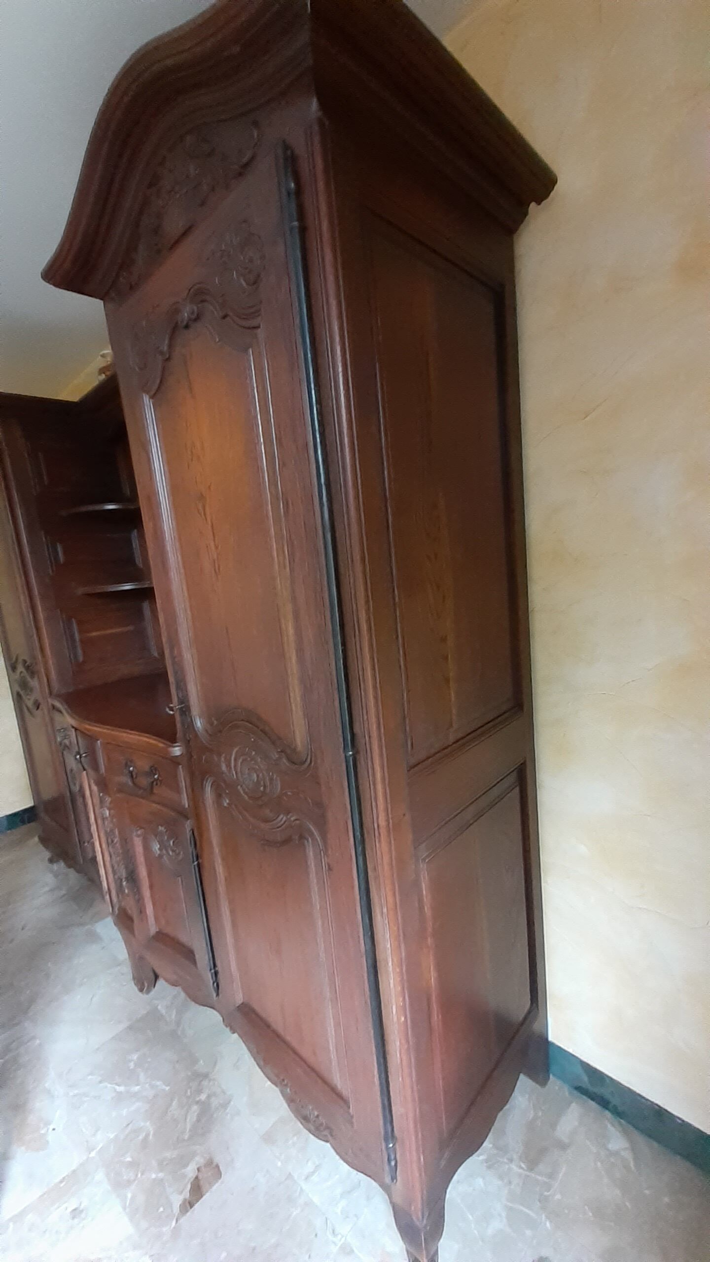 Buffet late 19th early 20th Norman style