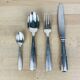 Housewife Ravinet d'Enfert model Navarre art deco silver metal 32 pieces