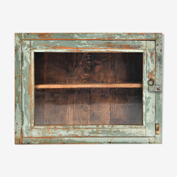 Patinated wooden window