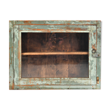 Patinated wooden window