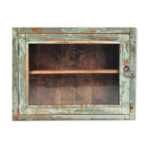 Patinated wooden window