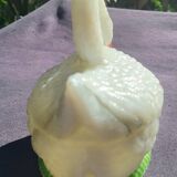 Swan bombonniere in opaline Vallerysthal