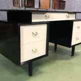 Hairdresser G Plan 70s - black and white patina