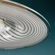 Swirling Murano glass pendant lamp, Italy, 1970s