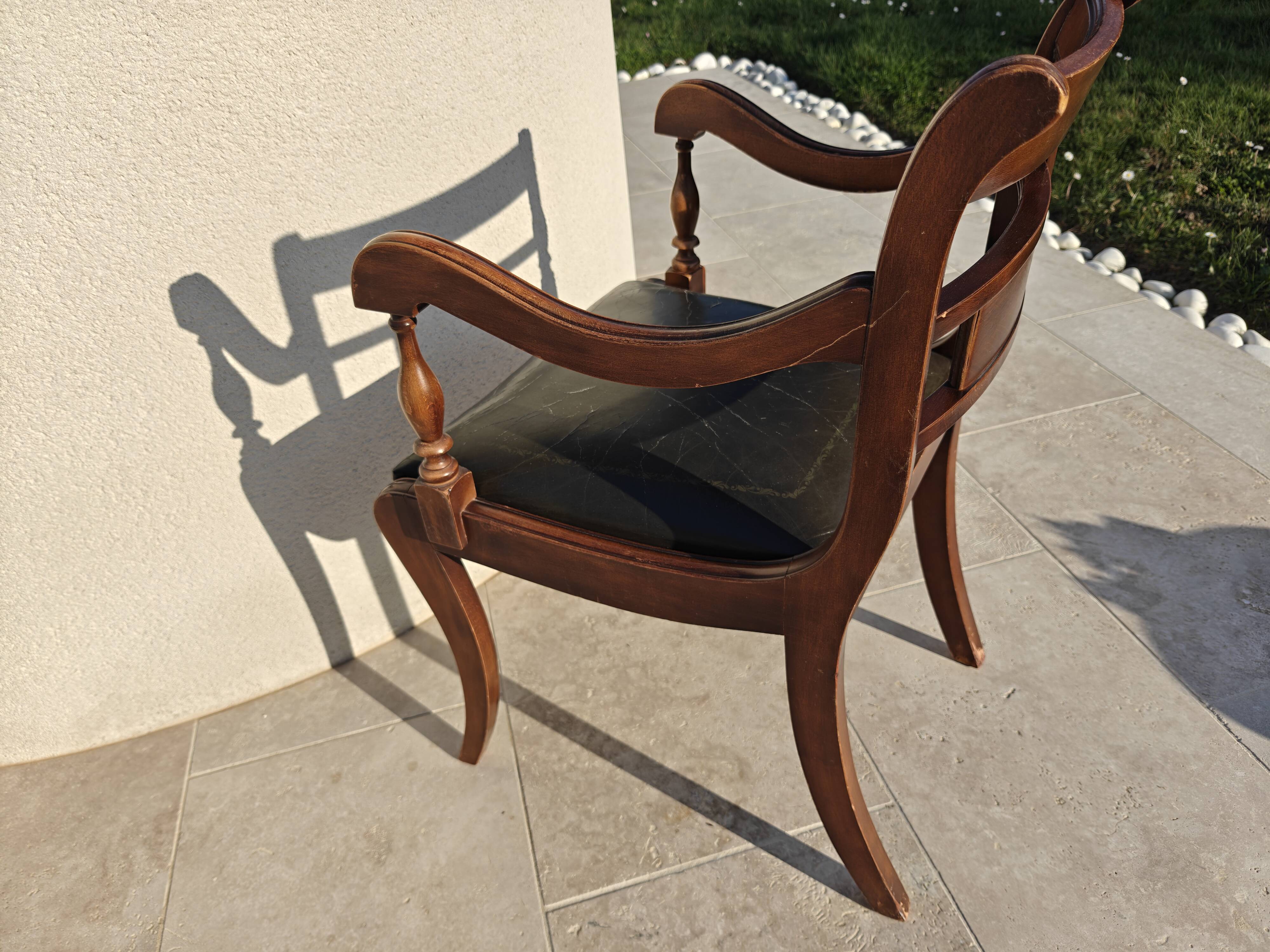 Victorian style armchair
