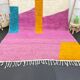 Traditional hand-woven Beni Ouraine rug, size 150 x 250 cm