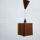 Suspension scandinave vintage en teck