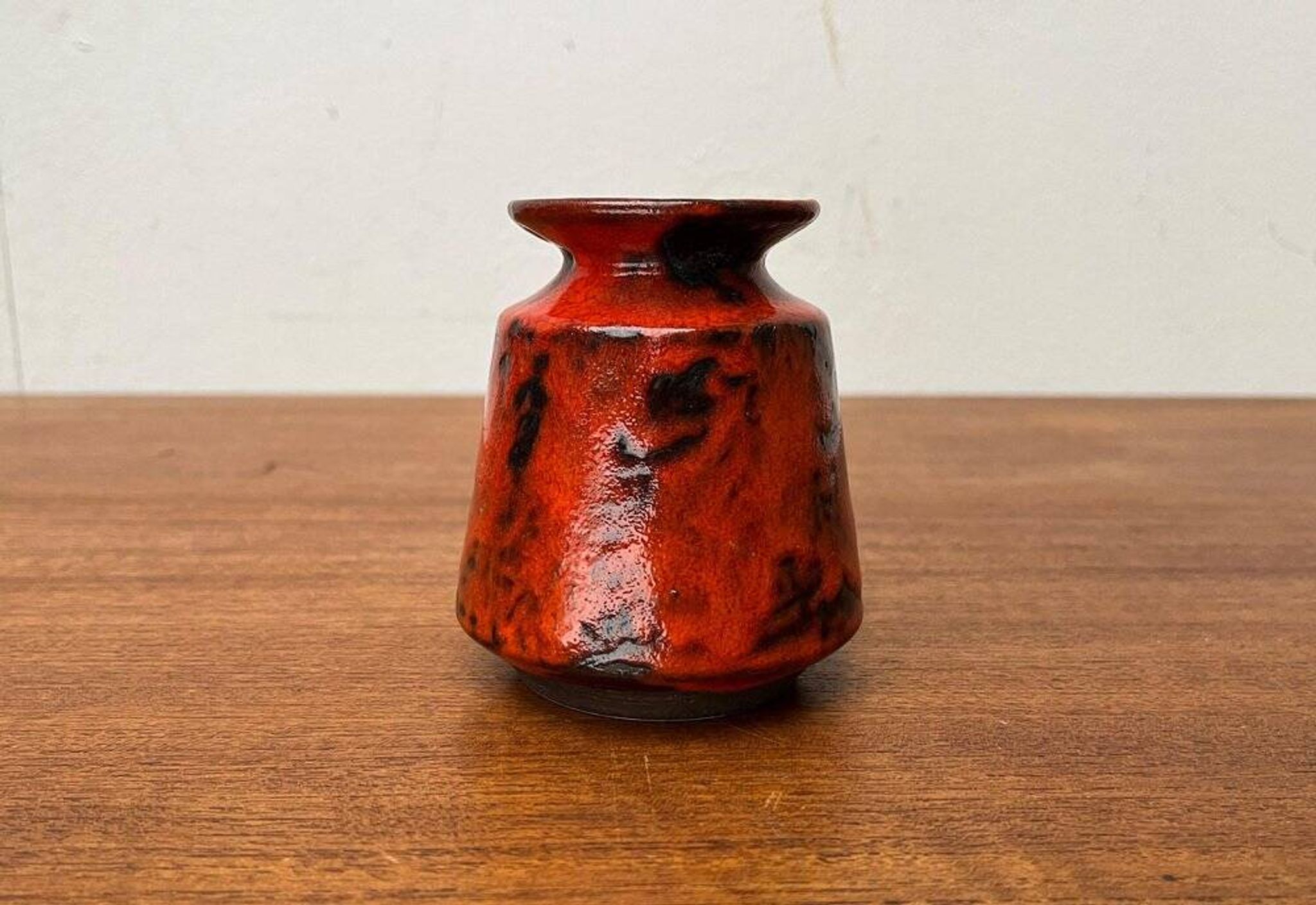 German ceramic vase from the mid-century by Ilkra Edelkeramik, 1960s.