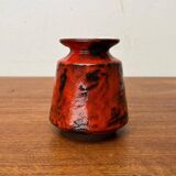 German ceramic vase from the mid-century by Ilkra Edelkeramik, 1960s.