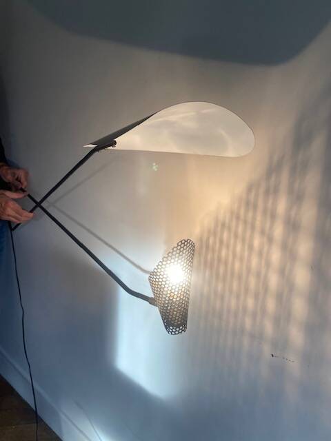 Modernist wall lamp, 1950s