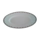 Oval dish Limoges Mandavy porcelain from Mavaleix