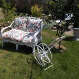 Rattan sofa