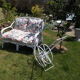 Rattan canapé