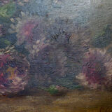 Still life - oil on canvas signed camille omeyer - bouquet of flowers early twentieth century