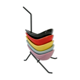 Vintage ashtray 1950 ceramic tripod