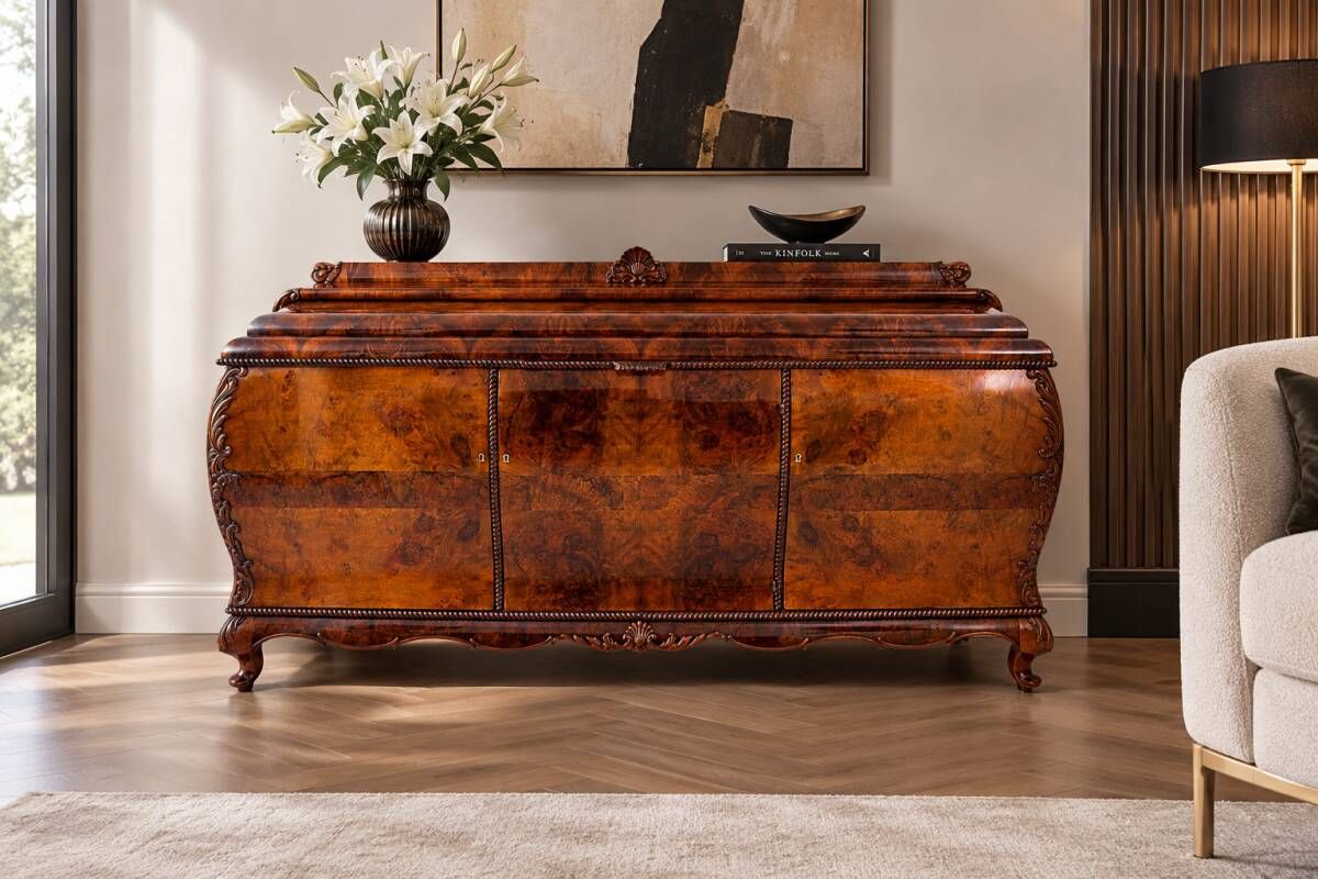 Sideboard Art Deco, Poland, circa 1930.