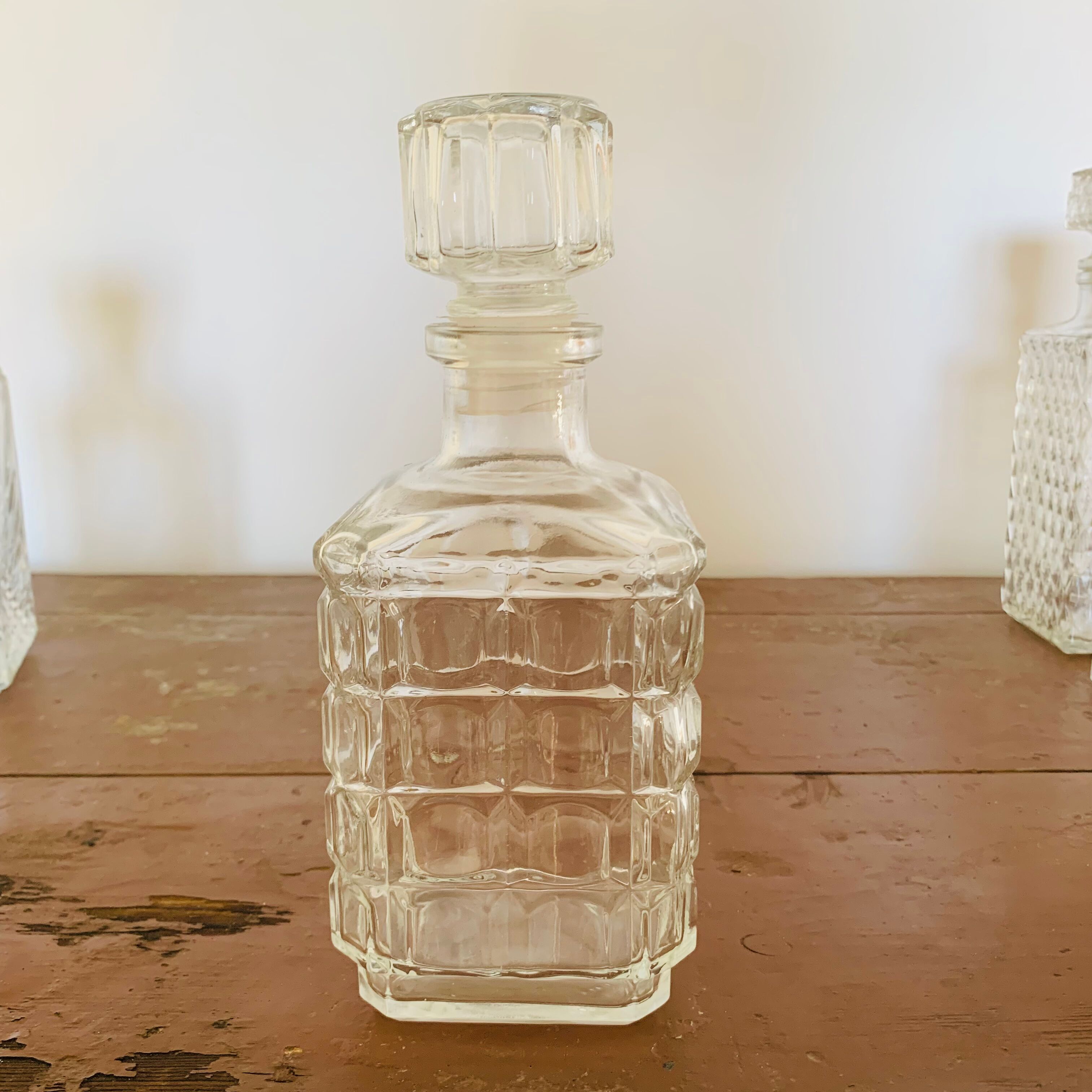 Lot de 5 carafes à whisky