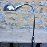 Flexible chrome workshop lamp