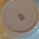 Series of six flat plates Moulin des loups Orchies model Prisca 50s