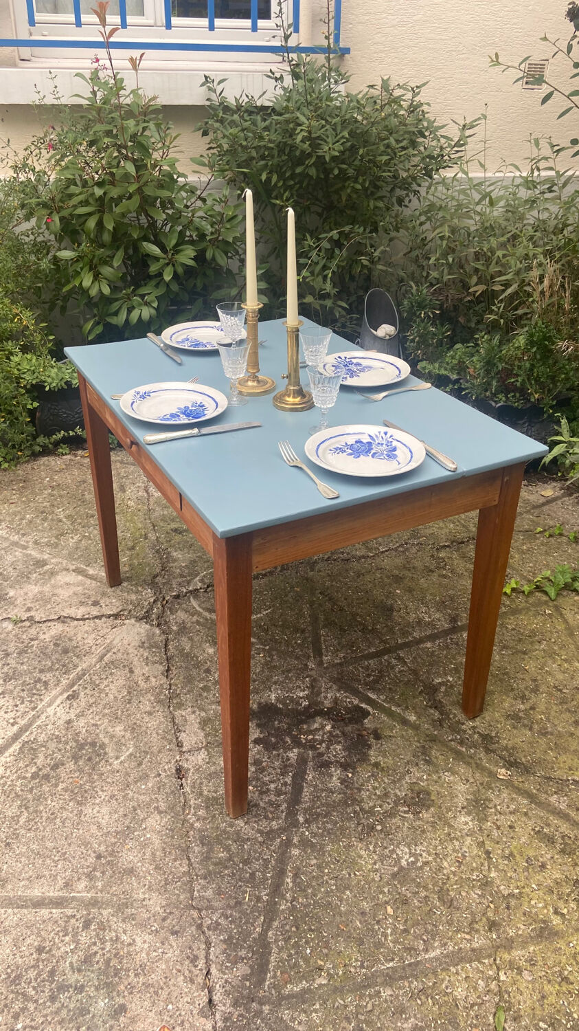 Small vintage farm table or desk 1940
