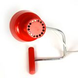 Lampe de Bureau Rouge par Josef Hurka pour Napako, 1960s