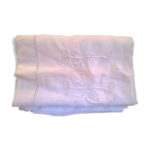Vintage sheet "with monogram"