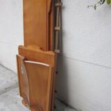 Child bed wood shape bow of boat