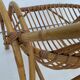 Pair of rattan drivers from the 50s