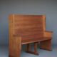 Banc d'église en pin néerlandais traditionnel, années 1930