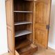 Antique oak bonnetière
