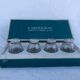 Vintage Cardeilhac/Christofle Crystal Salt & Pepper Cellars: 950 Silver Lid