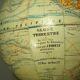 Girard and Barrère terrestrial globe by J.Forest 1950