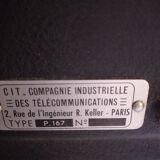 Téléphone mural années 50
