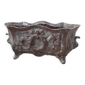 Old cast iron planter
