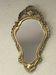 Baroque mirror in wood and gilded stucco in Louis XV style - 37 x 64 cm