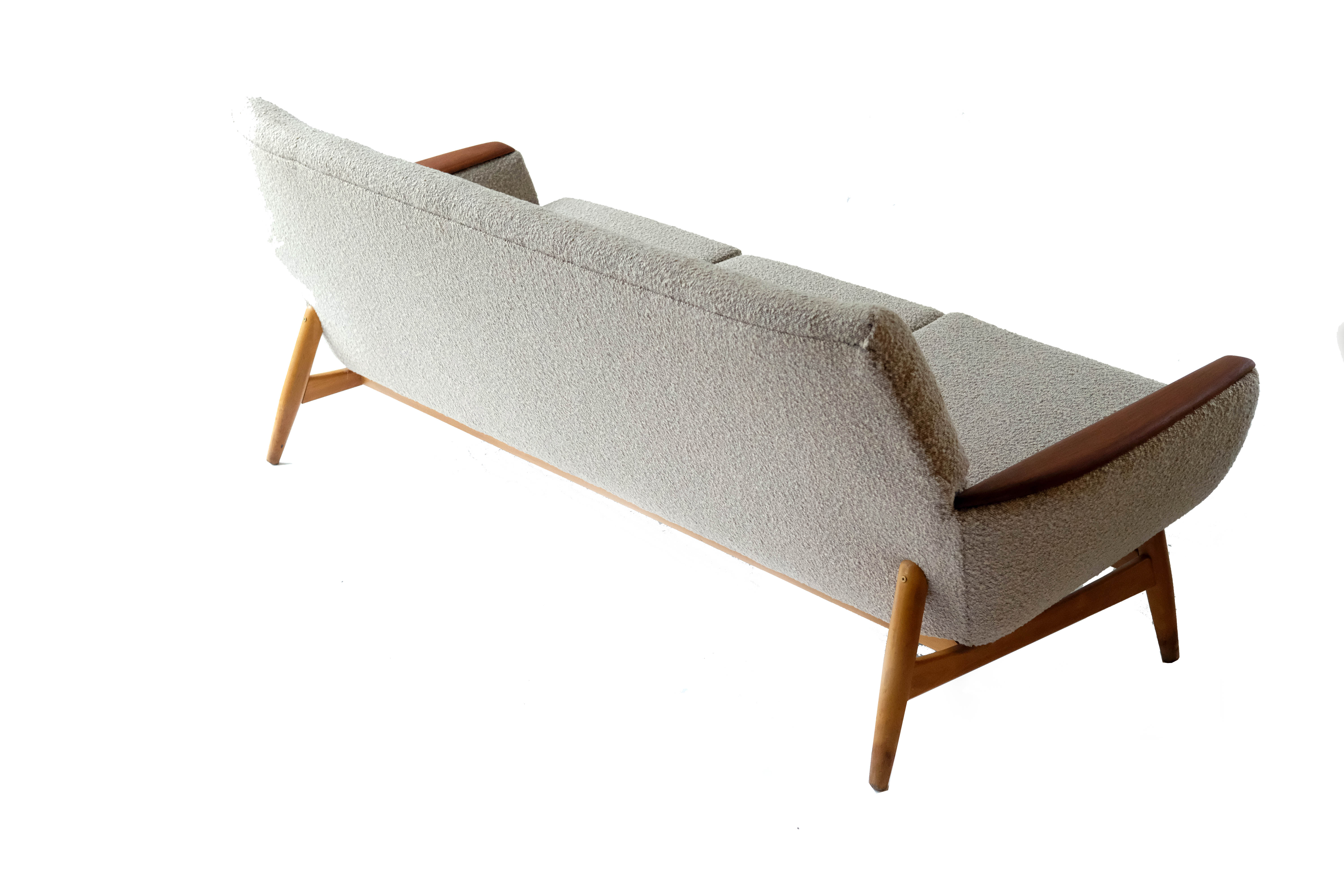 Canapé scandinave 3 places, Norvège des années 1970