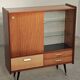 East German sideboard/glass cabinet from the 1960s