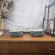 Henriot Quimper RM Octagonal Dessert Service Breton Couple Art Deco Style