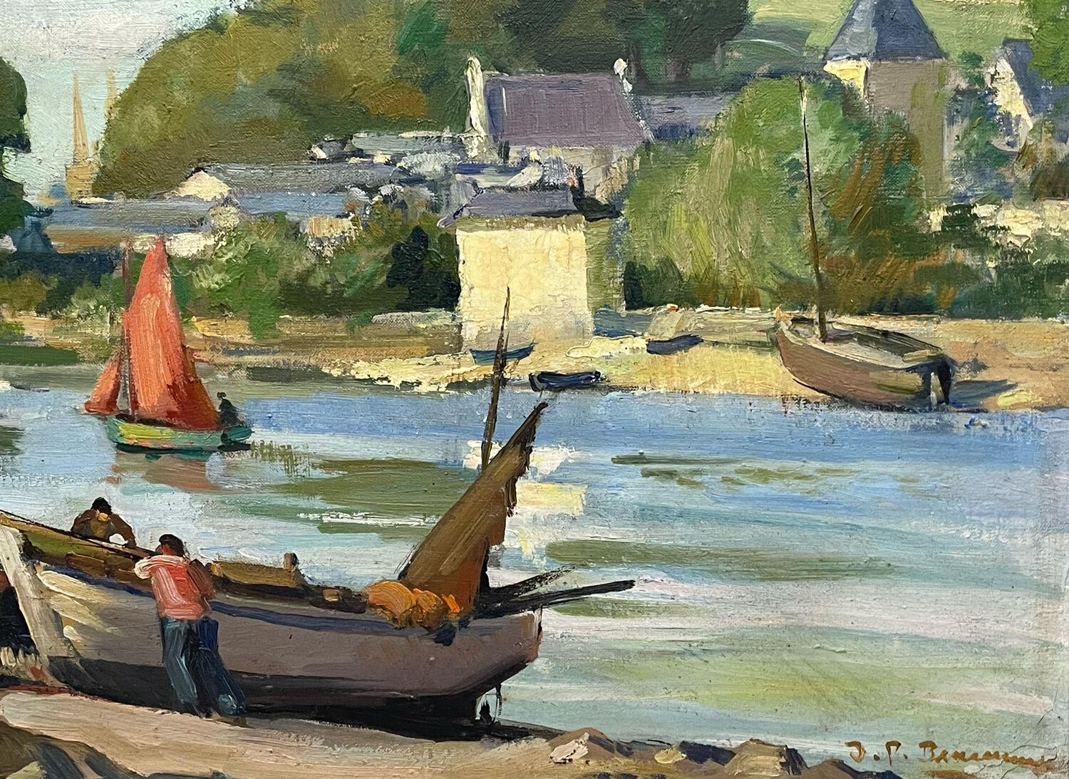 The banks of the Odet near Quimper