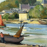 The banks of the Odet near Quimper