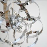 Suspension, chrome finish