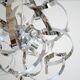 Suspension, chrome finish