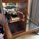Bar cabinet with mirror from the 1930s