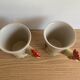 Lot anciennes tasses poule