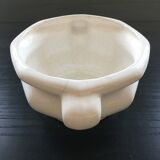 Cracked earthenware planter