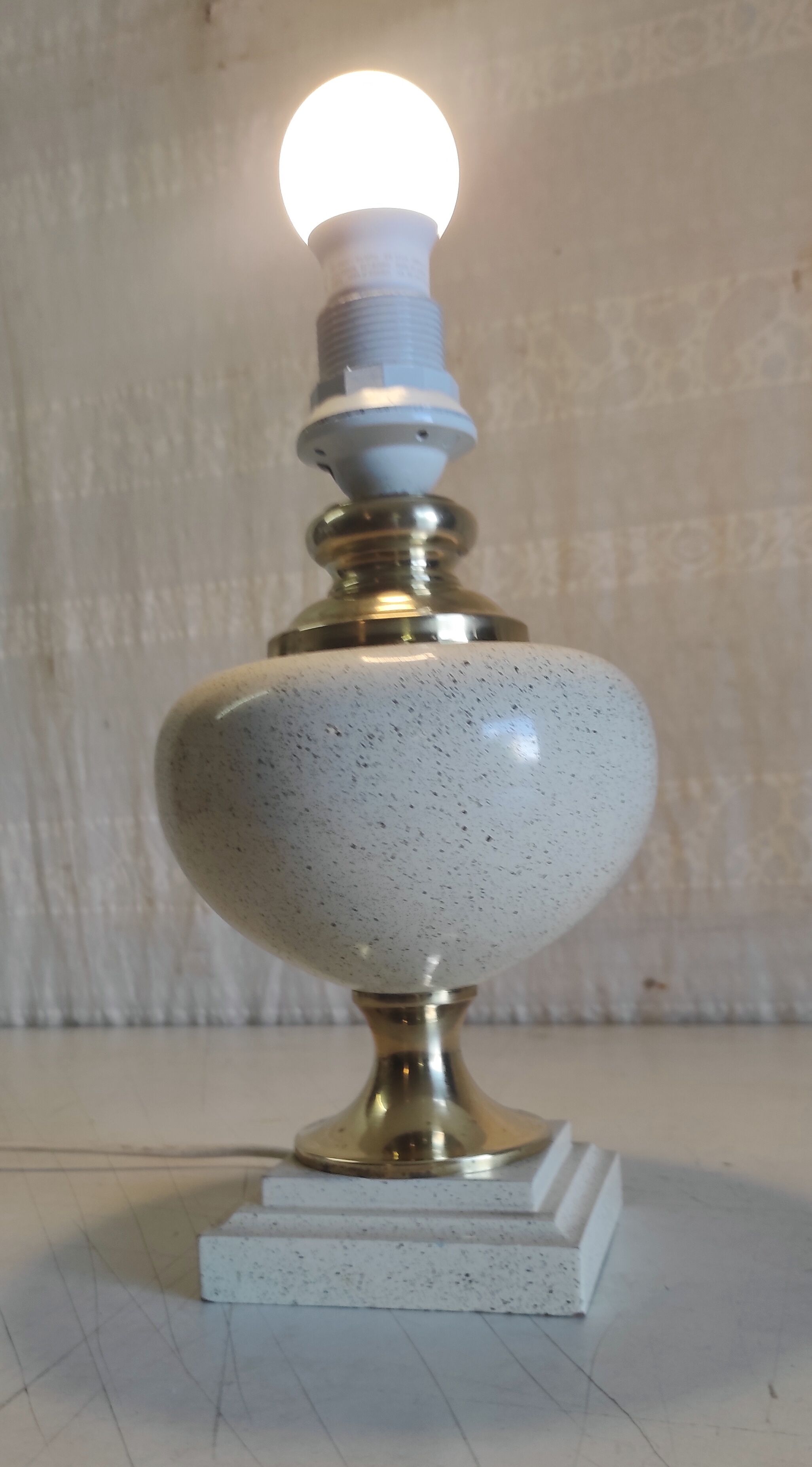 Lamp base by the house Le Dauphin - mid 20th century.