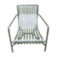 Fauteuil bas Palissade en métal vert Bouroullec