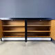 Black brutalist credenza, 1970s